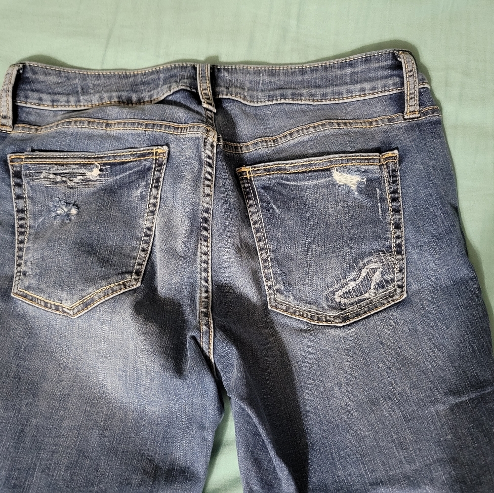 Silver capris - Picture 1 of 5